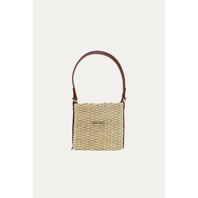 Cartera Basket Beige